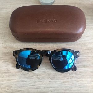 Illesteva Women Leonard Mirrored Round Sunglasses